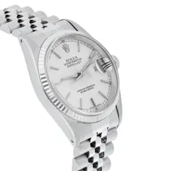 Rolex Datejust 36mm Stainless Steel 16014 Silver Index RT Dial, Circa 1987