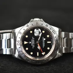 Rolex Explorer II 1991 Box Warranty 3185 COSC 40mm Nice Patina Auto 16570