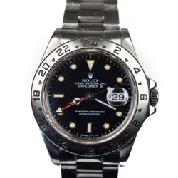Rolex Explorer II 1991 Box Warranty 3185 COSC 40mm Nice Patina Auto 16570