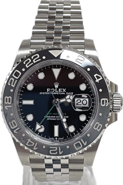 ROLEX GMT MASTER II 126710GRNR BRUCE WAYNE CERAMIC JUBILEE 2025