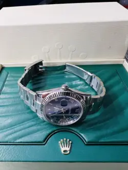 STEEL 41MM BLUE