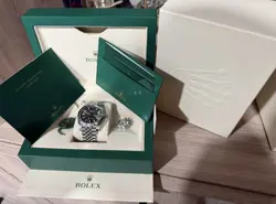 ROLEX DATEJUST 41MM 126334 FLUTED BEZEL RHODIUM INDEX DIAL JUBILEE BRACELET