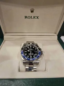 ROLEX GMT-MASTER II 2021 126710BLNR BATMAN BATGIRL STAINLESS JUBILEE CERAMIC