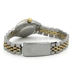 Ladies Rolex OP Date Two-Tone Watch Ref 6916 Champagne Dial 26mm #W153303-1