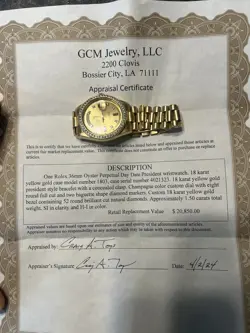 ROLEX OP DAY-DATE
