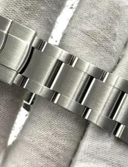 AUTHENTIC ROLEX OYSTER PERPETUAL 36   SILVER INDEX DIAL WATCH