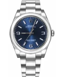 ROLEX OYSTER PERPETUAL 36MM 116000 ARABIC STICK BLUE DIAL BOX SET