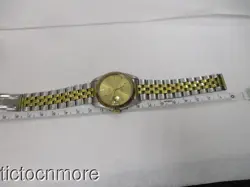 VINTAGE ROLEX TUDOR AUTO PRICE 25 RUBIS WATCH MENS 74000 2824-2 GOLD DIAL