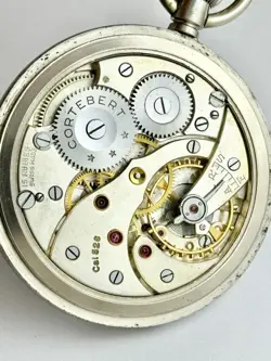 WWII Cortebert Extra (Rolex cal) British Military G.S.T.P Pocket Watch c.1942