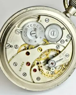 WWII Cortebert Extra (Rolex cal) British Military G.S.T.P Pocket Watch c.1942