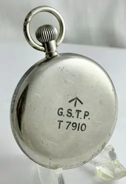 WWII Cortebert Extra (Rolex cal) British Military G.S.T.P Pocket Watch c.1942