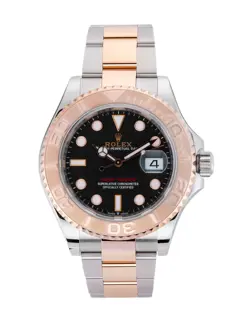 ROLEX YACHT-MASTER 40 ROSE GOLD & STEEL 126621, BOX PAPERS 2020