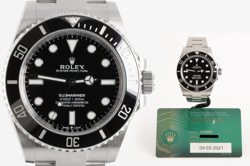 ROLEX SUBMARINER 124060 STAINLESS STEEL 41MM MEN'S WATCH