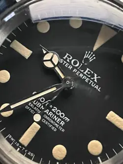1979 Rolex Submariner 5512 40mm 4 Line Patina Dial Cal 1570 Watch W Box / Papers