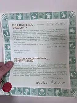 1979 Rolex Submariner 5512 40mm 4 Line Patina Dial Cal 1570 Watch W Box / Papers