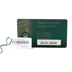 Rolex Sky-Dweller Rose Gold Slate Dial Mens Watch 336935 Box Card