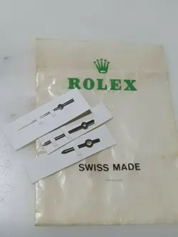 ROLEX MODEL 1601 NEW OLD STOCK SILVER HANDS