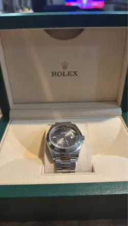 ROLEX WIMBLEDON DATEJUST 41MM STAINLESS STEEL