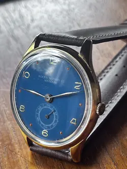 BLUE DIAL WINDUP