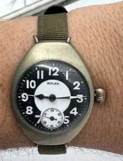 ROLEX OVAL CASE