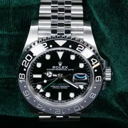 NEW UNWORN 2024 Rolex GMT-Master II Bruce Wayne Black/Gray FULL SET 126710GRNR