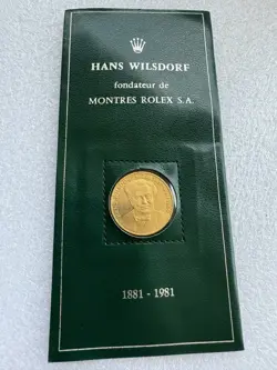 COIN MOUNTED IN