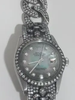 Rolex Oyster Perpetual Datejust By Loree Rodkin 8.80 CTW Diamond