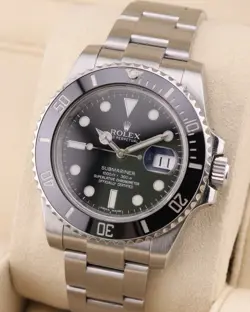 2013 ROLEX SUBMARINER 116610LN CERAMIC BEZEL, BOX & PAPERS