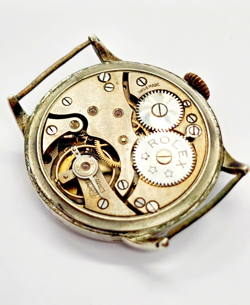 Vintage Rolex Marconi Jumbo 40 mm Silvered Dial