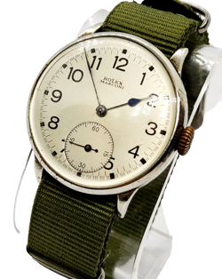 Vintage Rolex Marconi Jumbo 40 mm Silvered Dial