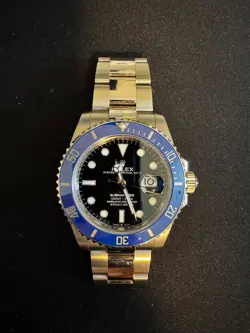 THE OYSTER PERPETUAL SUBMARINER DATE IN 18 KT WHITE GOLD WITH A CERACHROM BEZEL