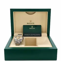 ROLEX OYSTER PERPETUAL AUTOMATIC WATCH STAINLESS STEEL 36