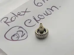 Rolex 6 mm Brevet Crown for parts.