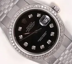 36MM WATCH-BLACK