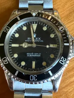 SCRATCHED DIAL DENTED