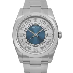 SILVER BLUE DIAL