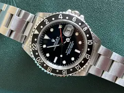 ROLEX GMT-MASTER 16700 BLACK DIAL SS OYSTER 40MM WITH ROLEX BOX
