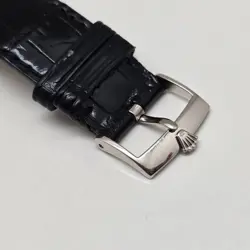 ROLEX 4233 CELLINI DANAOS WHITE GOLD BLACK ARABIC DIAL 33 MM (V.GOOD & ORIGINAL)