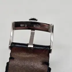 ROLEX 4233 CELLINI DANAOS WHITE GOLD BLACK ARABIC DIAL 33 MM (V.GOOD & ORIGINAL)