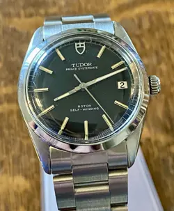 TUDOR PRINCE OYSTERDATE 34MM AUTOMATIC WATCH  9050/0 CASE BY ROLEX- WITH BOX.