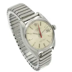 Vintage Rolex OP Date Ref. 1500 Silver Sunburst Dial 34mm As Is #W161114-1