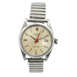 Vintage Rolex OP Date Ref. 1500 Silver Sunburst Dial 34mm As Is #W161114-1