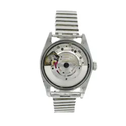 Vintage Rolex OP Date Ref. 1500 Silver Sunburst Dial 34mm As Is #W161114-1