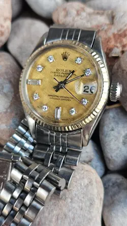 Vintage Rolex Datejust 6517 Diamond Markers  Women's Automatic Watch 1963