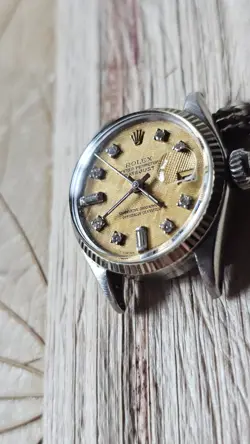 Vintage Rolex Datejust 6517 Diamond Markers  Women's Automatic Watch 1963