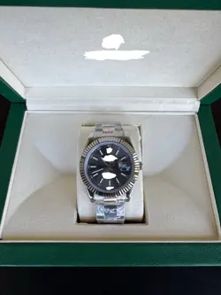 ROLEX DATEJUST MEN'S STAINLESS STEEL WATCH