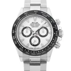 ROLEX DAYTONA WHITE DIAL WATCH 116500LN