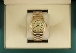 1974 ROLEX DAY-DATE 1803 CHAMPAGNE DIAL 18KT PRESIDENT NO PAPERS 36MM