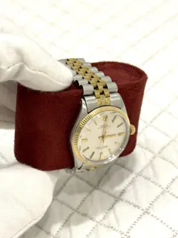 Rolex Oyster Perpetual 34mm 14k Yellow Gold/Steel Two Tone Watch Ref. 1005