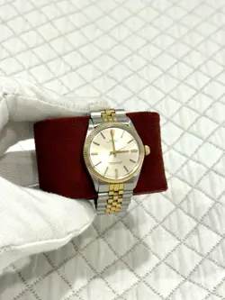 Rolex Oyster Perpetual 34mm 14k Yellow Gold/Steel Two Tone Watch Ref. 1005